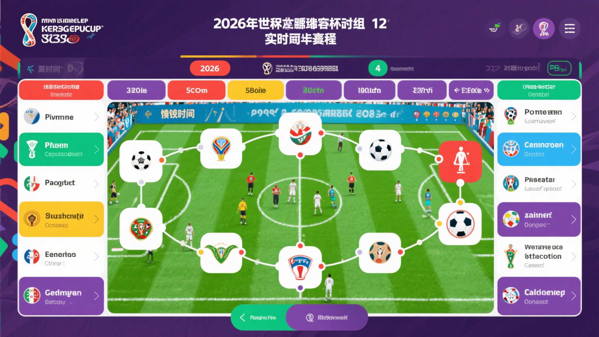 世界杯比分走势